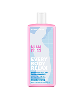 Tutti Frutti Everybody Relax Mikrozłuszczający żel pod prysznic z kwasem salicylowym i kwasem glikolowym