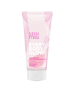 Tutti Frutti Everybody Glow Multiwygładzający peeling myjący z kwasami AHA i enzymami