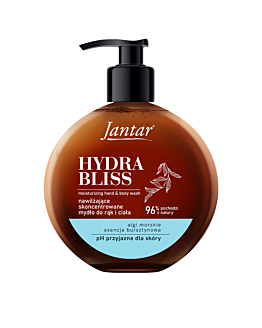 Jantar Hydra Bliss Nawilżające Mydło do rąk i ciała z esencją bursztynową i algami