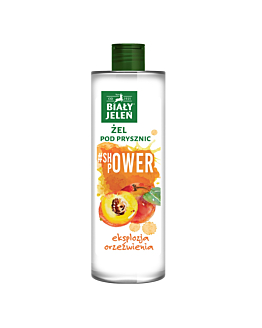 Biały Jeleń Shower Power Żel pod prysznic Brzoskwinia