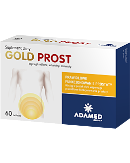 Gold Prost, Suplement na prostatę, 60 Tabletek