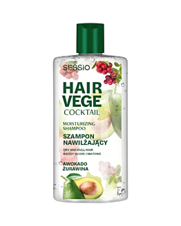 Sessio Vege Cocktail Szampon do włosów, awokado-żurawina