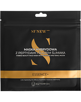 Sunew Med Essence+ Maschera Viso con Peptidi e Bava di Lumaca