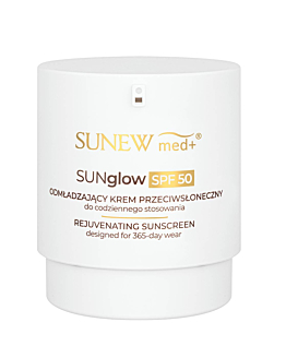 SunewMed+ SUNglow SPF50 odmładzający krem przeciwsłoneczny do twarzy, 50 ml
