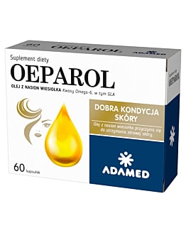 Oeparol Dobra Kondycja Skóry Olej z nasion wiesiołka, 60 kapsułek