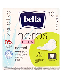 Bella Herbs Normal Podpaski ultracienkie, 10 sztuk
