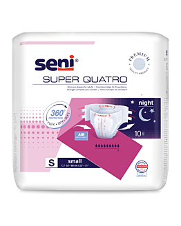 Seni Super Quatro S Pieluchomajtki, 10 szt.