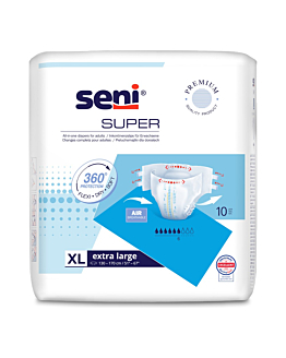Seni Super XL Pieluchomajtki, 10 szt.
