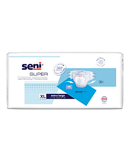 Seni Super XL Pieluchomajtki, 30 szt.
