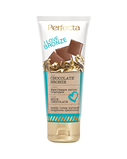 Perfecta Chocolate Bronze, nawilżające serum brązujące Milk Chocolate, 200 ml