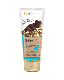 Perfecta Chocolate Bronze, nawilżające serum brązujące Dark Chocolate, 200 ml