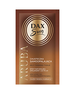 Dax Sun, chusteczka samoopalająca Aruba, 6 g