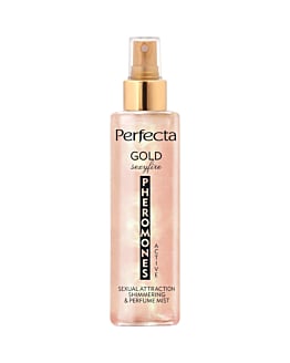 Perfecta Spray Corpo Glitterato Pheromones Active Gold Sexyfire 200 ml