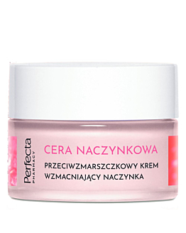 Perfecta Pharmacy Cera Naczynkowa Przeciwzmarszczkowy krem wzmacniający naczynka