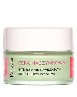 Perfecta Pharmacy Cera Naczynkowa Intensywnie nawilżający krem ochronny SPF20
