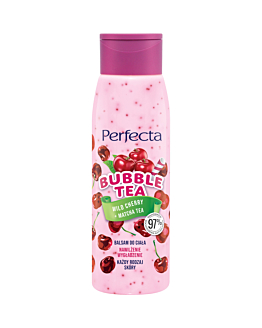 Perfecta Bubble Tea Balsam do ciała Wild Cherry+Matcha Tea, 400 ml