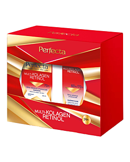Perfecta Multi Kolagen Retinol Zestaw kosmetyków Krem do twarzy + Krem pod oczy