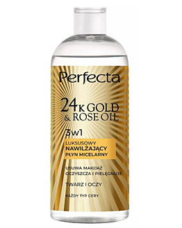 Perfecta Oczyszczanie 24K Luksusowy płyn micelarny każdy typ cery