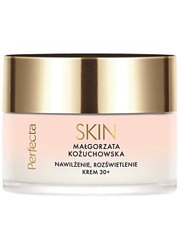 Perfecta Skin Małgorzata Kożuchowska Krem do twarzy nawilżająco-rozświetlający na dzień i na noc 30+