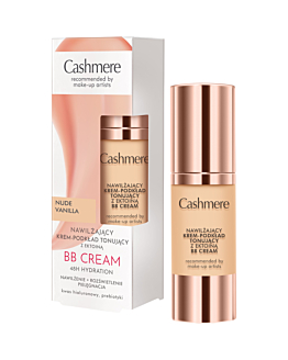 Cashmere BB Nawilżający krem-podkład tonujący z ektoiną Nude Vanilla