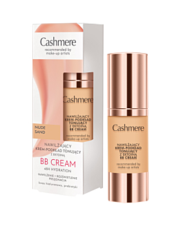 Cashmere BB Nawilżający krem-podkład tonujący z ektoiną Nude Sand