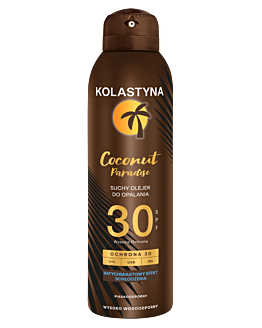 Kolastyna Sun Coconut Paradise SPF30 - Suchy Olejek do opalania 150 ml