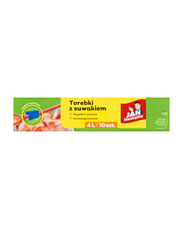 Jan Niezbędny Torebki z suwakiem 4L 10 szt.