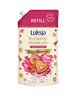 Luksja Mydło w płynie Korzenne Ciasteczko Refill, 900 ml