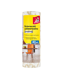 Jan Niezbędny Salviette universali in rotolo premium 40 pezzi.