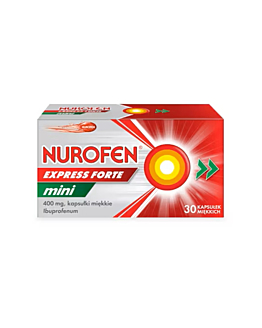 Nurofen Express Forte Mini 400 mg, kapsułki 30 szt.