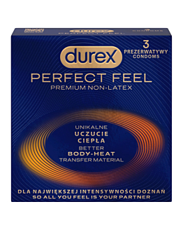Durex Perfect Feel Preservativi 3 pezzi.