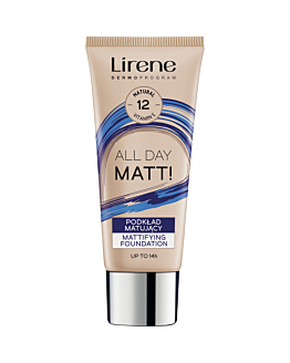 Lirene Dermoprogram Fluid matujący, 12 Naturalny