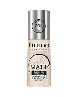 Lirene City Matt Podkład matujący, 204 Naturalny