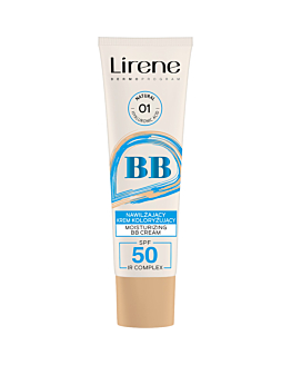 Lirene BB Nawilżający krem koloryzujący SPF 50, 01 Natural