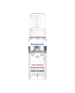 Pharmaceris W Pure-Luminum Rozjaśniająca pianka do oczyszczania twarzy 