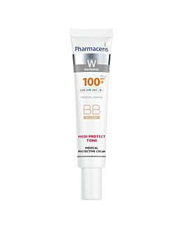 Pharmaceris W Medi Protect Tone Medyczny krem ochronny BB, SPF100+, 01 Ivory