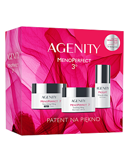 Agenity 3o Menoperfect (Krem na dzień 50ml + Krem na noc 50ml + Prolift Krem pod oczy 15