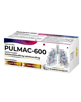 Pulmac 600 Tabletki musujące