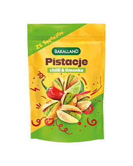 Bakalland Pistacje chilli & limonka 70 g
