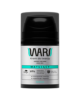 Wars Expert For Men Matujący krem do twarzy 50ml
