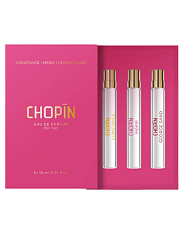 Chopin Zestaw (woda perfumowana Marie 10ml + Constance 10ml + George Sand 10ml)