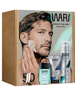 Wars zestaw Expert for Men Sense: Woda po goleniu+ Pianka do golenia + Balsam 