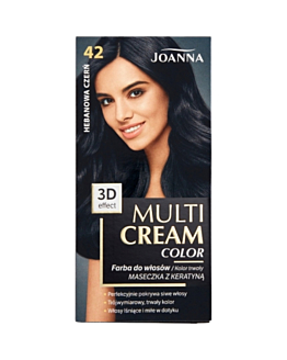 Joanna Multi Cream Color Tinta per capelli, 42 Nero Ebano