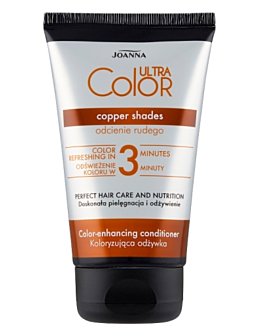 Joanna Ultra Color 3-minutowa Odżywka do włosów, Odcienie rudego