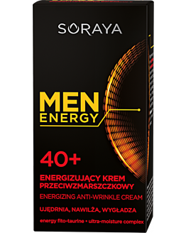 Soraya Men Energy Energizujący krem przeciwzmarszczkowy 40+ 50ml