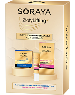 Soraya Złoty Lifting 70+ Zestaw do pielęgnacji twarzy 