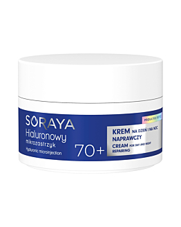 Soraya Hyaluronic Microinjection Crema Riparatrice 70+ Giorno e Notte 50 ml
