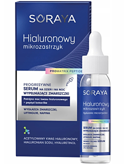 Soraya Hialuronowy Mikrozastrzyk Serum do twarzy wypełniające zmarszczki