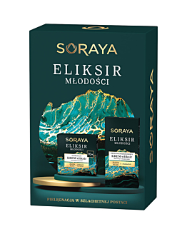 Soraya set Elixir di Giovinezza 70+: Crema 50ml + Crema contorno occhi 15ml