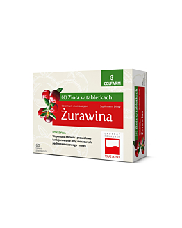 Colfarm Żurawina, Tabletki